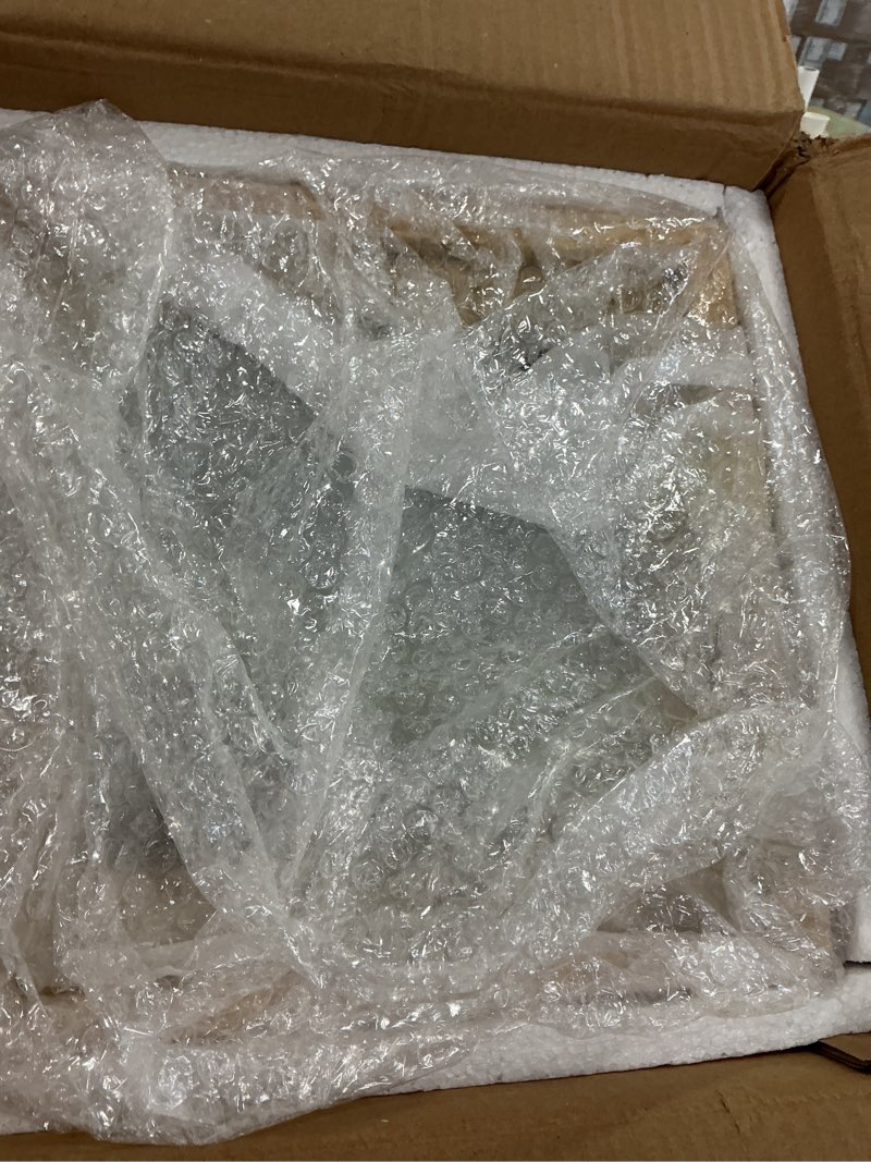 Condition photo showing Good Condition for Solid Wood Side Table Modern end Table Modern Nightstand No Assembly Required Accent Table for Living Room,Bedroom Log Color