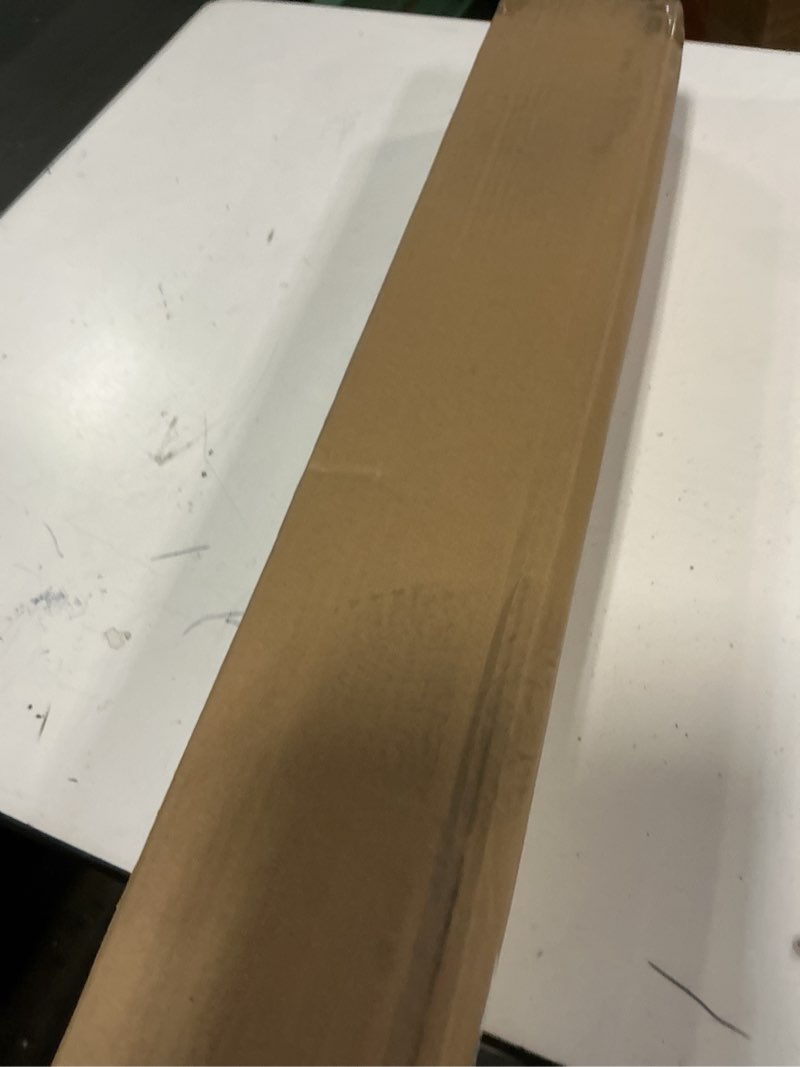 Condition photo showing New/Like New for cordless bamboo roman shades for windows, blinds size (26.5" w ×48" h) colour (highfield teak) highfield teak 26.5" w × 48" h