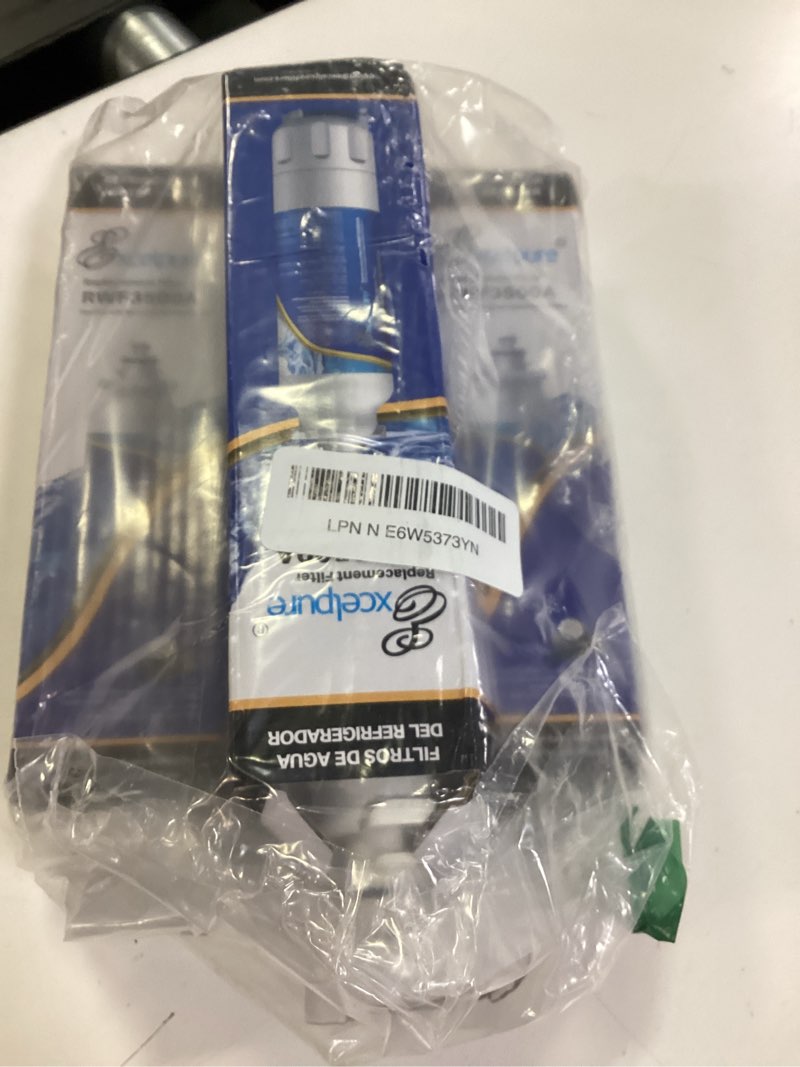 Condition photo showing New/Like New for excelpure adq73613401 replacement for lg lt800p, adq73613402, adq736134, adq73613408, kenmore 9490,46-9490, lmxs30776s, lsxs26326s, lsxs26366s, lsxs26366d, lmxc23746s, lmxc23746d, rwf3500a, 4pack 4 count (pack of 1)