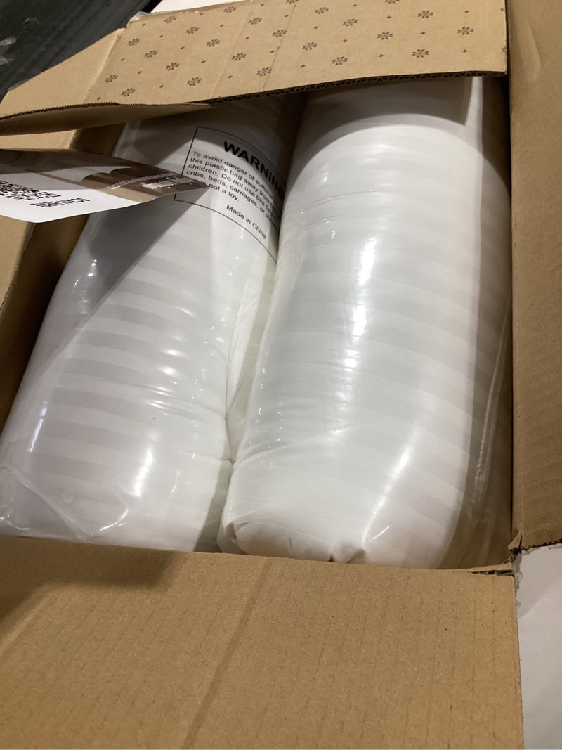 Condition photo showing Good Condition for Beckham Hotel Collection Bed Pillows Standard/Queen Size Set of 2 - Original Soft Down Alternative Pillow for Sleeping - Soft Support for Back, Stomach or Side Sleepers