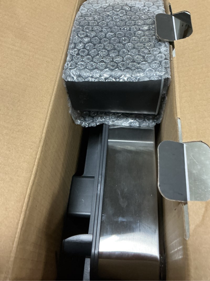 Condition photo showing Good Condition for Joseph Joseph Extendable Dish Drying Rack with Dual Parts - Stainless Steel, Non-Scratch, Movable Utensil Drainer & Drainage Spout, Gray 1-tier Gray