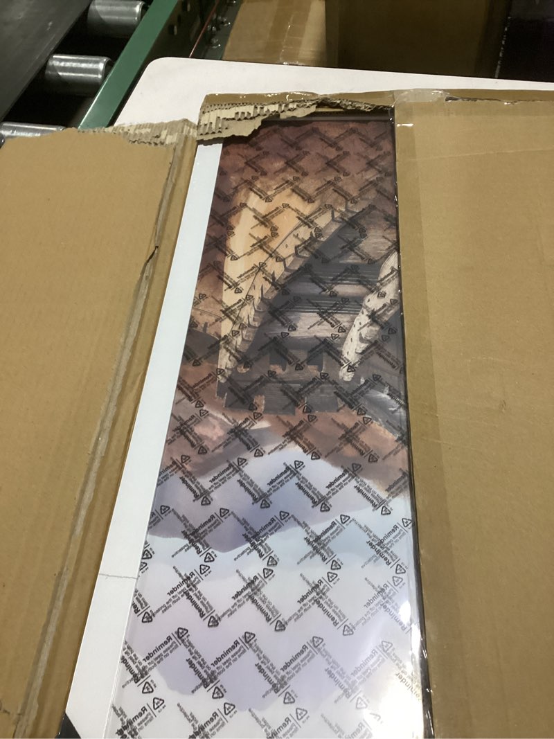 Condition photo showing New/Like New for picrit 14x24 picture frame, photo frame for wall mounting display, white white 14x24