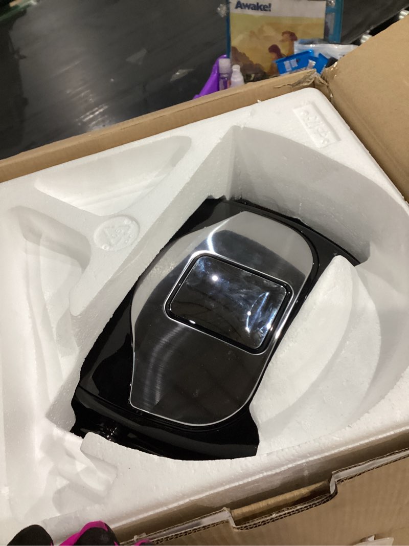 Condition photo showing As Is for NutriChef Electric Water Boiler and Warmer - 5L/5.28 Qt Stainless Steel Hot Water Dispenser w/Rotating Base, Keep Warm Temperature Set, Auto Shut Off, Safety Lock, Instant Heating for Coffee & Tea 5.3 Quarts