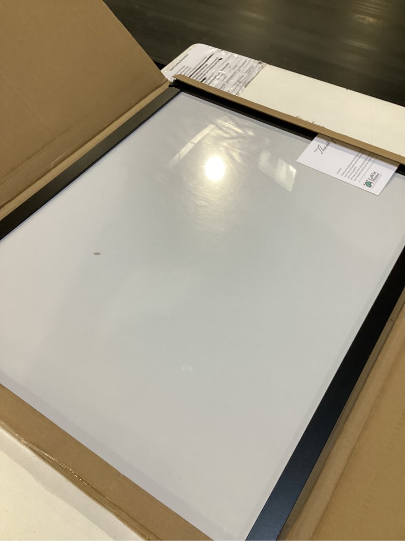 Condition photo showing New/Like New for lavie home 24x30 picture frame black, puzzles frame for wall decoration, classic black minimalist style suitable for decorating houses, offices, hotels, puzzles posters photos or artwork?1 pack? 24x30 black
