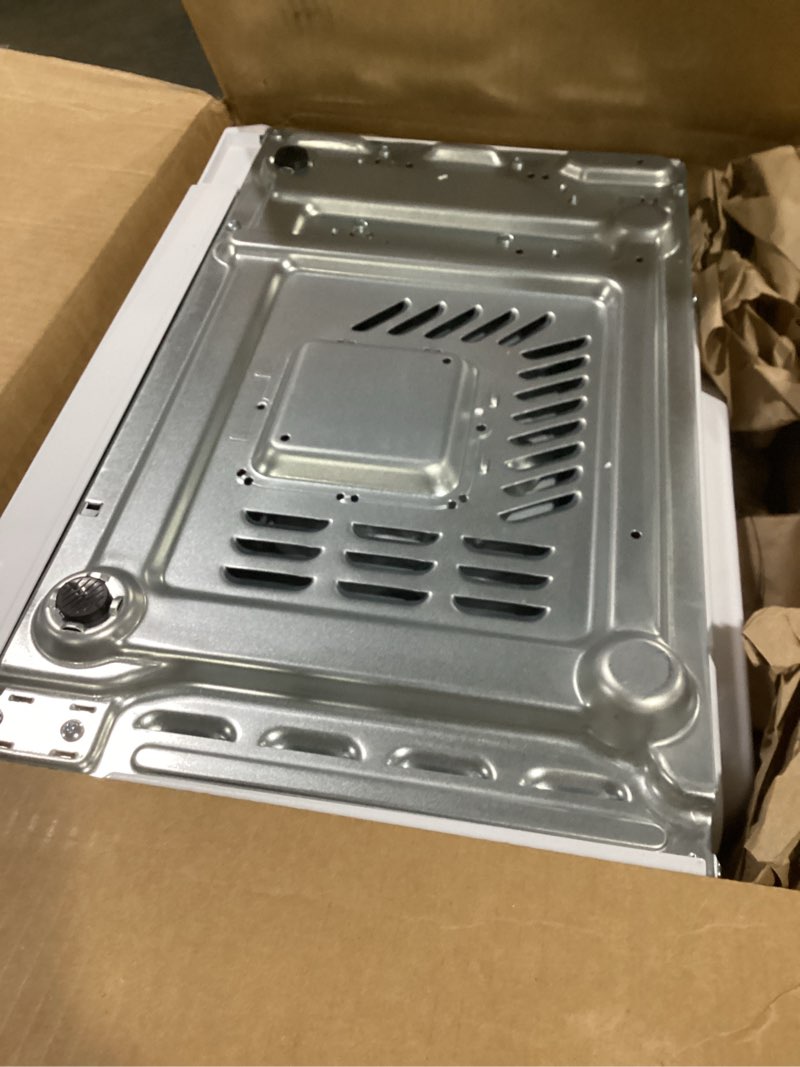 Condition photo showing As Is for FRIGIDAIRE EMW733-WHITE Microwave, 0.7 cu. ft, White