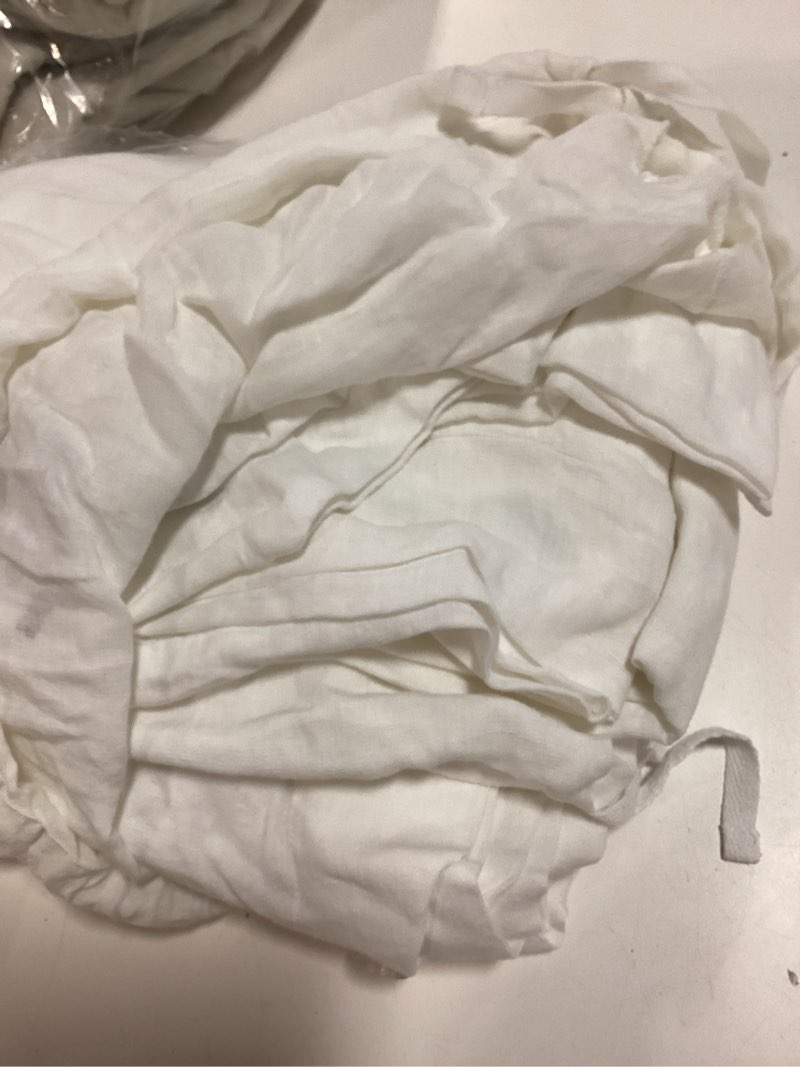 Condition photo showing Good Condition for quince european linen duvet cover twin white 