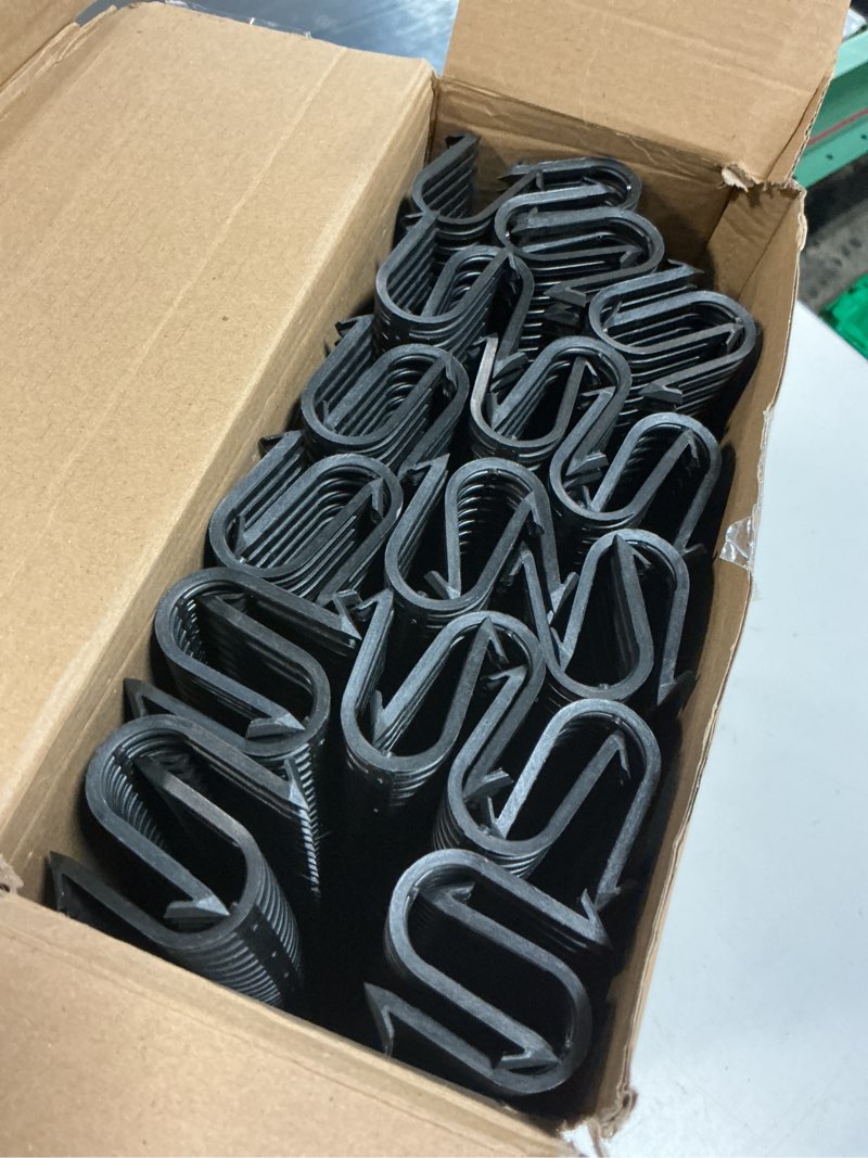 Condition photo showing Good Condition for beeveer 1650 pcs pex pipe staple for foamboard stapler 1.65? staples for 1? and 2? foam board, binding various floor heating pipes, black (pex stapler not included) 1.65 inch black 1650