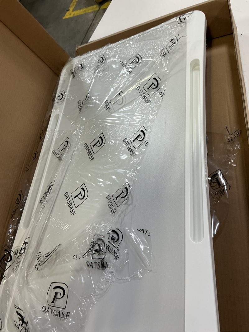 Condition photo showing Good Condition for large car seat tray table, foldable travel tray for kids car seat, height adjustable car lap desk for laptop computer tablet, rear seat food eating tray, car travel essentials for long trips