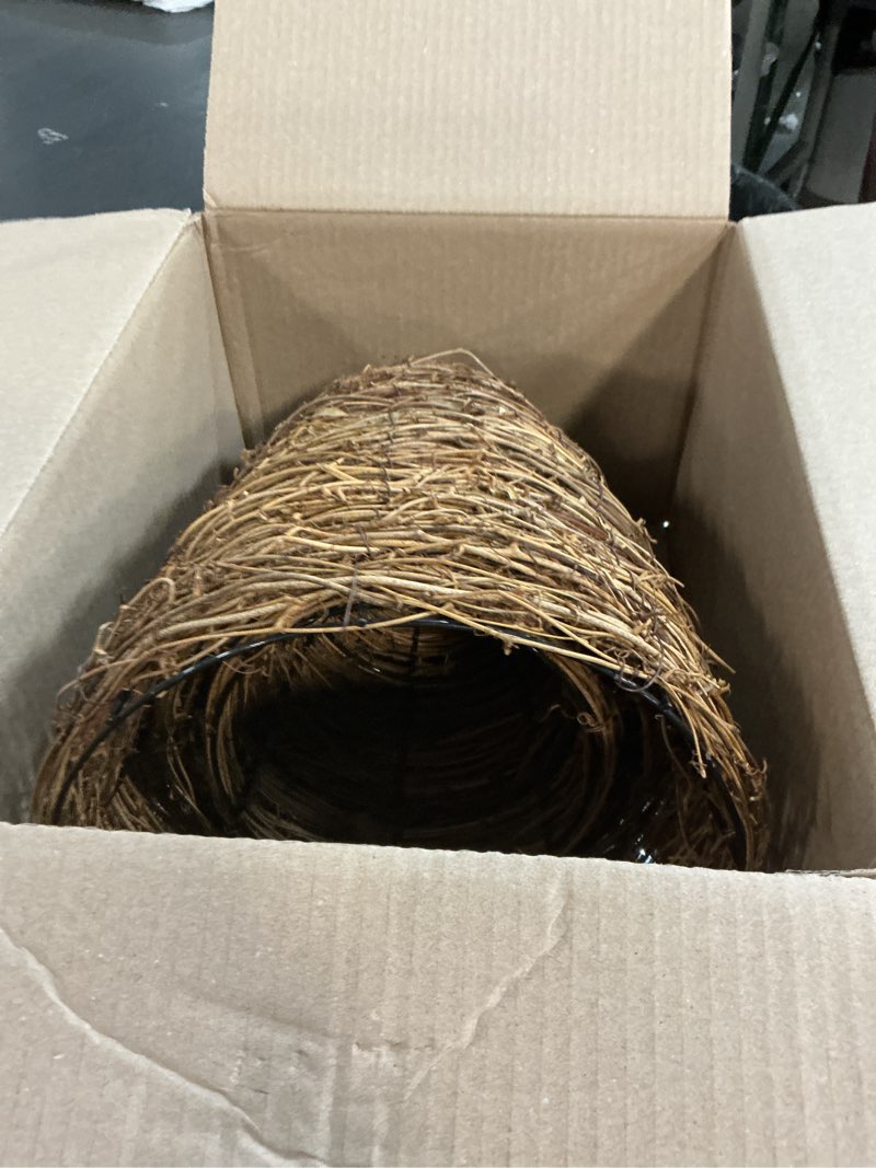 Condition photo showing Good Condition for Geelin 3 Pcs Easter Decorations Rattan Egg Outdoor Lighted Wicker Porch Party Ornaments Handwoven Fake Rustic Twig Egg with Warm White Waterproof LED Light for Indoor Outdoor Spring Garden Yard Patio 3 Easter Style