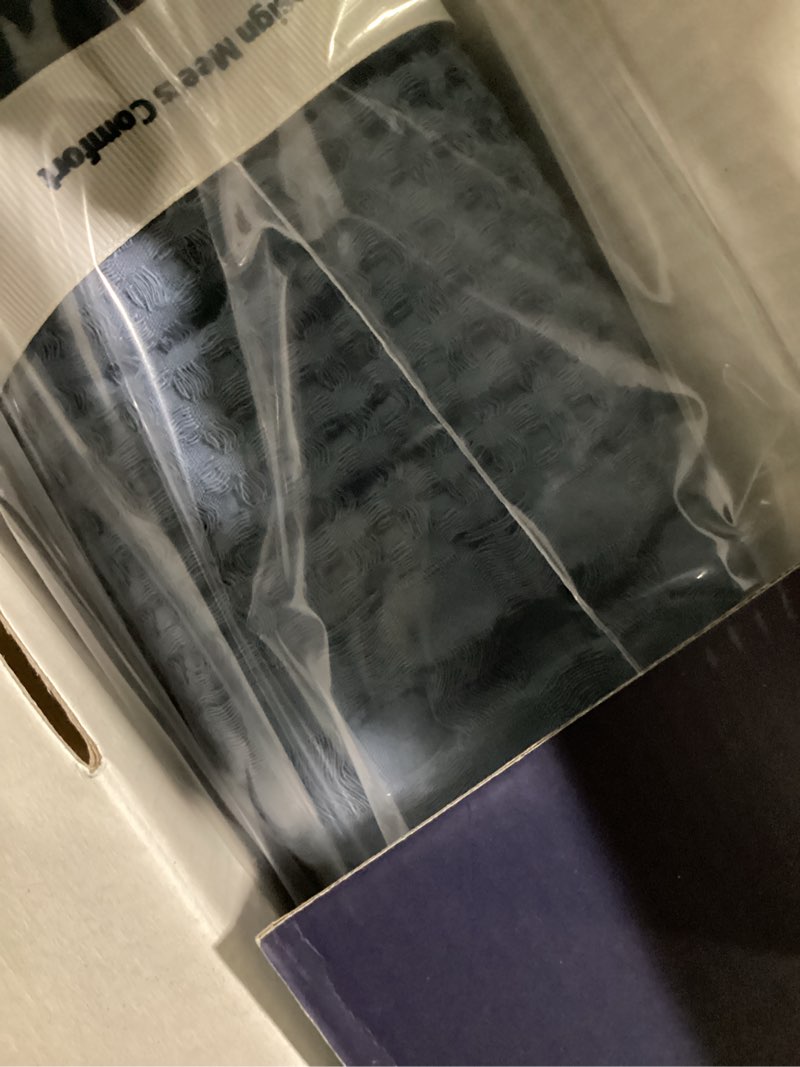 Condition photo showing New/Like New for phf 100% cotton waffle weave blanket queen size 90"x90"-lightweight cozy washed soft breathable throw - perfect layer for couch bed sofa-elegant aesthetic home decoration gift - dark navy dark navy queen(90" x 90")