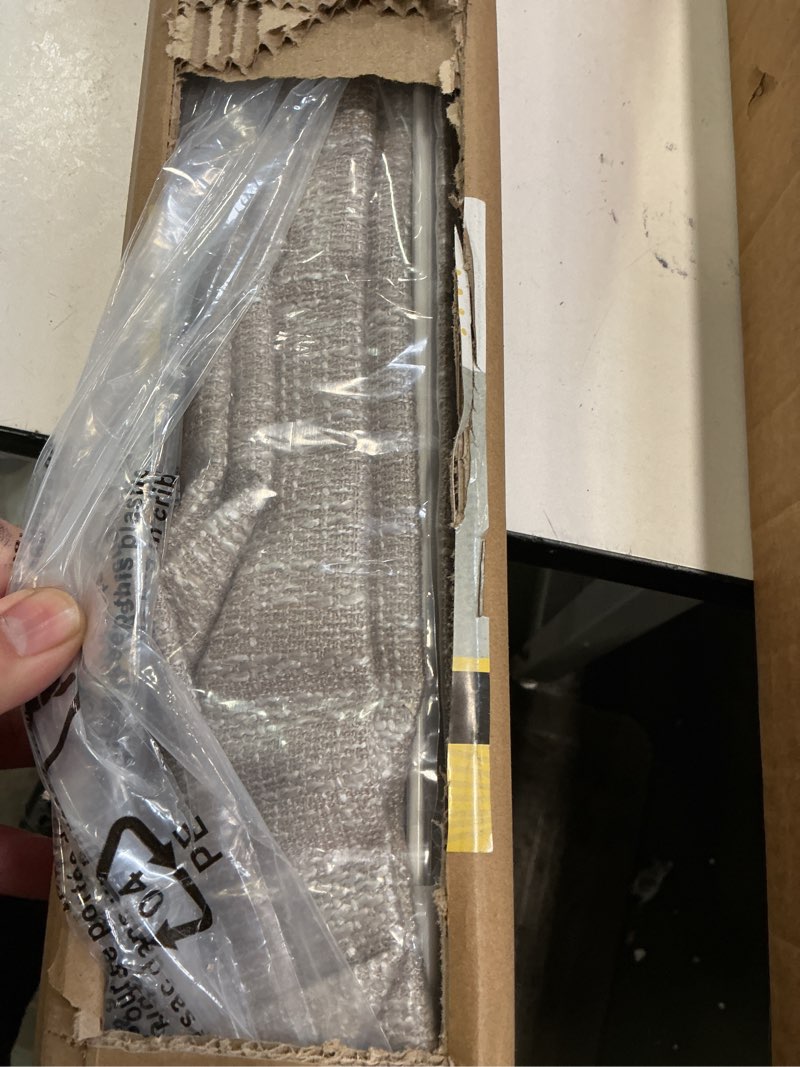 Condition photo showing Good Condition for No Tools No Drill Cordless Roman Shades for Indoor Windows 100% Blackout, for Window Size 38\" W × 64\" H Beige Beige 38\" W × 64\" H