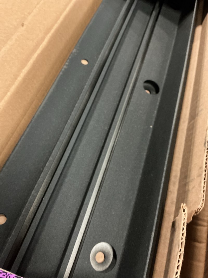 Condition photo showing New/Like New for rough country hd2 aluminum running boards for ford f-150/lightning/f-250/f-350/raptor (2015-2025) crew cab - 5" wide non-slip step, easy bolt-on install