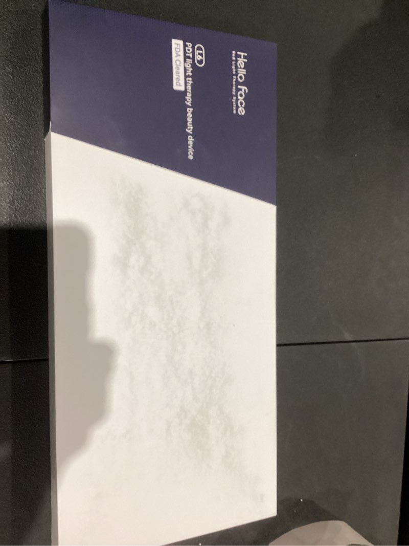 Hello face red light therapy system 