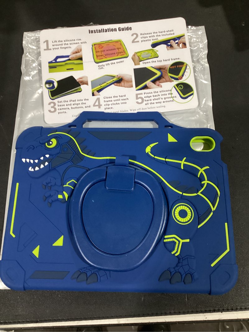 (Incomplete) Kids Case for Apple ipad A16 11 Inch 2025 & ipad 10th Generation 10.9\" 2022, Heavy Duty Protective Cover for i pad 10/11TH Gen with Pencil Holder Handle for Boys