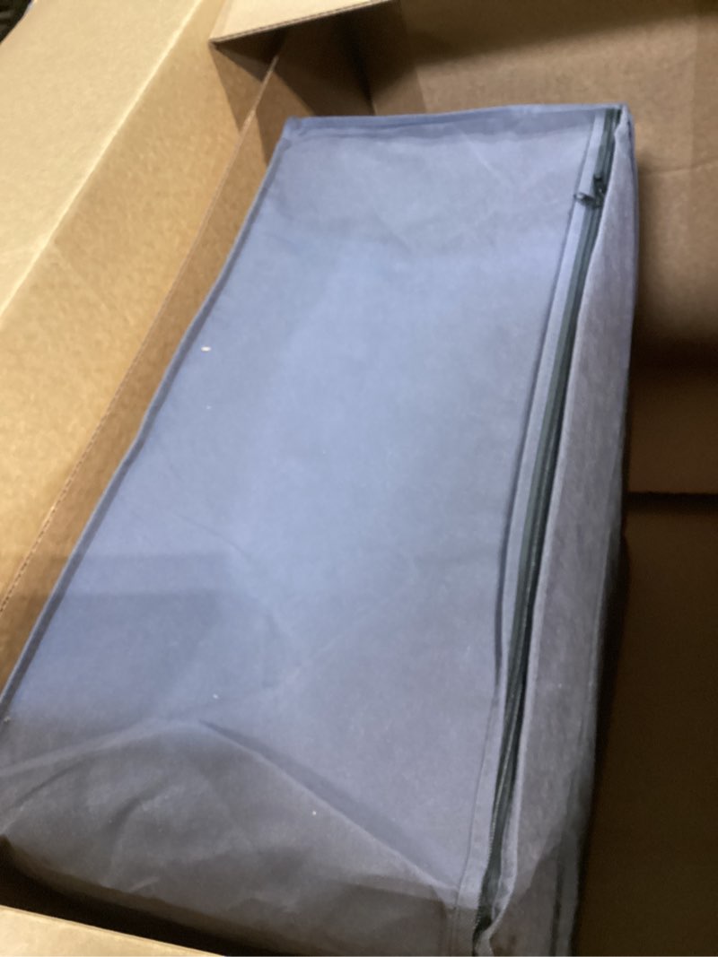 Condition photo showing Good Condition for masvis trifold mattress, 4 inch memory foam foldable mattress with washable cover, tri-folding floor bed for camping, single single white-4 inch