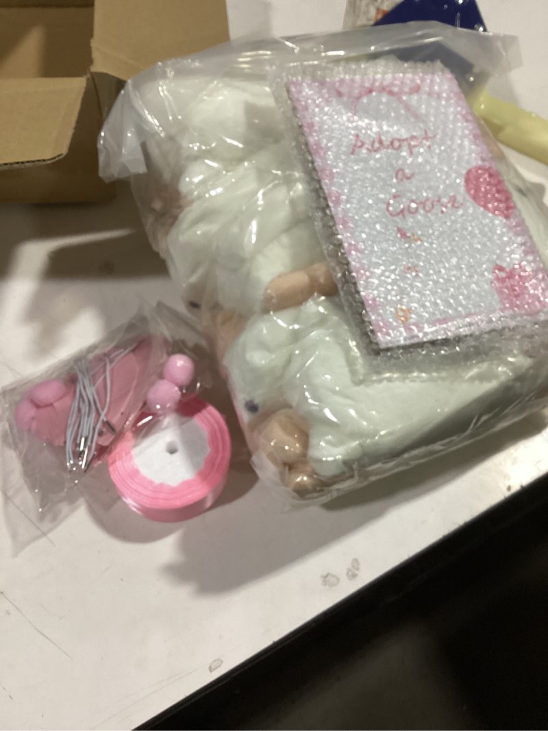 Condition photo showing Good Condition for 8 sets one silly goose birthday decoration 15.7 inch soft silly goose stuffed animal hat with wood table decor for birthday party decoration pink goose