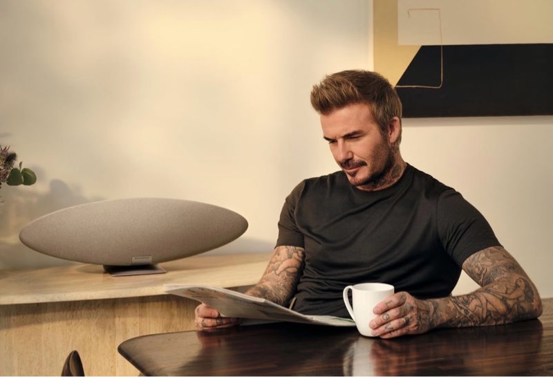 Bowers & Wilkins Zeppelin Pro Edition Wireless Speaker, Large Bluetooth Speaker, 5 Drivers Including Subwoofer, Bluetooth Streaming, AirPlay 2 & Spotify Connect, Multiroom Support, Solar Gold