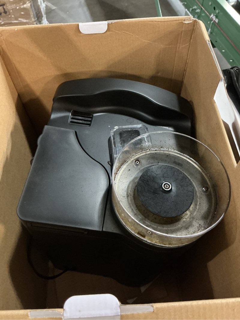 Condition photo showing As Is for Capresso 464.05 CoffeeTeam GS 10-Cup Digital Coffeemaker with Conical Burr Grinder, Glass Carafe , Black , 15.5" x 9.5 "x 9.75" Glass Carafe Coffeemaker