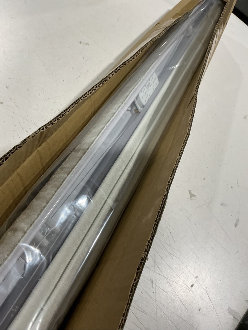 Condition photo showing Good Condition for lazblinds cordless roman shades for windows, blackout room darkening thermal insulated window blinds, lightweight fabric blinds for indoor windows, 34.5" w x 48" h, off white blackout - off white 34.5" w x 48" h