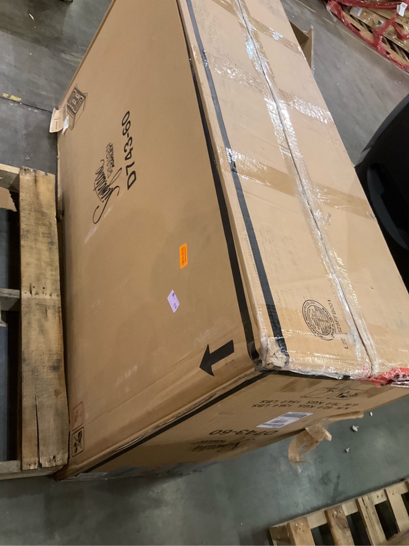 Condition photo showing As Is for Signature Design by Ashley Realyn French Country Distressed Dining Room Buffet or Server, Chipped White