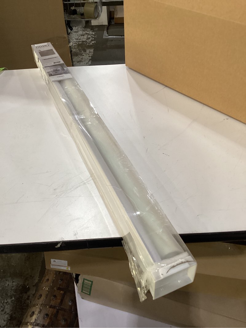 Condition photo showing New/Like New for AOSKY Cordless Roller Shades Blackout Blinds for Windows Room Darkening Rolled Up Shades with Spring System, UV Protection Window Shades Door Blinds for Home and Office (36" W x 72" H, Ivory) 36"W x 72"H Ivory