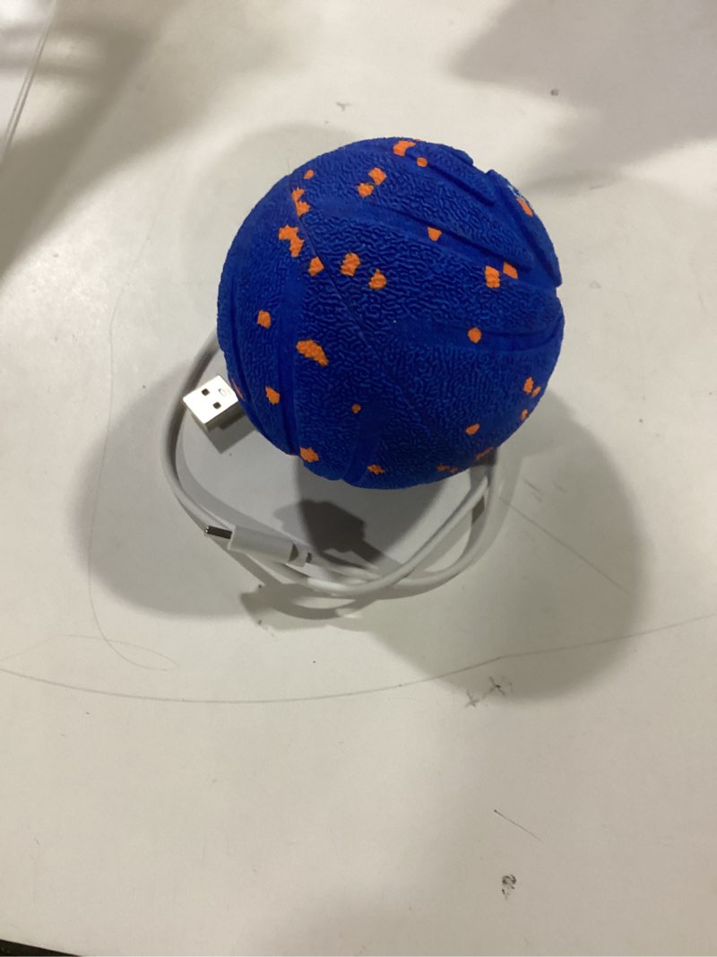 Condition photo showing Good Condition for Cheerble Smart Interactive Dog Toy, Wicked Ball AIR, Automatic Moving, Bouncing, and Rotating, E-TPU Material, IPX7 Waterproof Rating, Active Rolling Ball for Medium and Large Dogs Blue