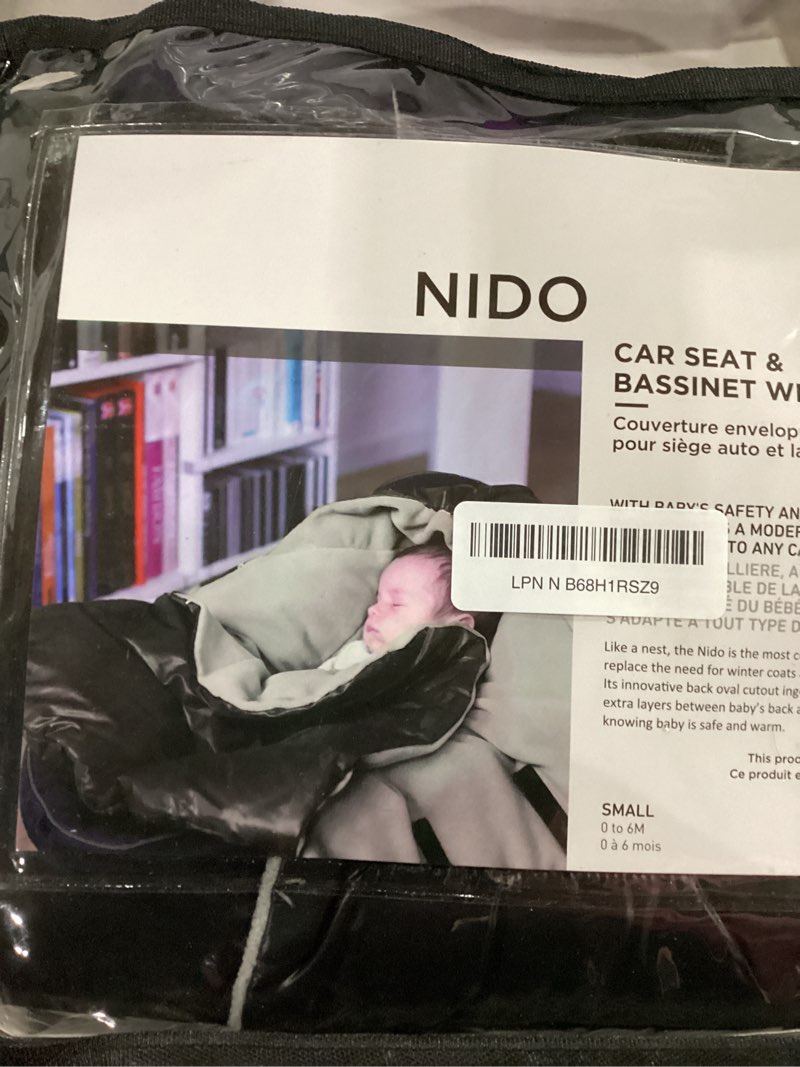 Condition photo showing Good Condition for 7AM Enfant Baby Car Seat Covers - Nido Baby Wrap for Boys & Girls, Baby Swaddle, Rain Repellent, Breathable Windproof, Winter Protector, Universal for All Bassinets, Car Seats, Strollers & Car Accessories