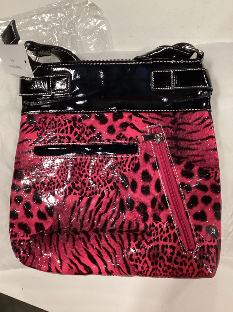 Condition photo showing Good Condition for western rhinestone skull concho stitched handbag purse