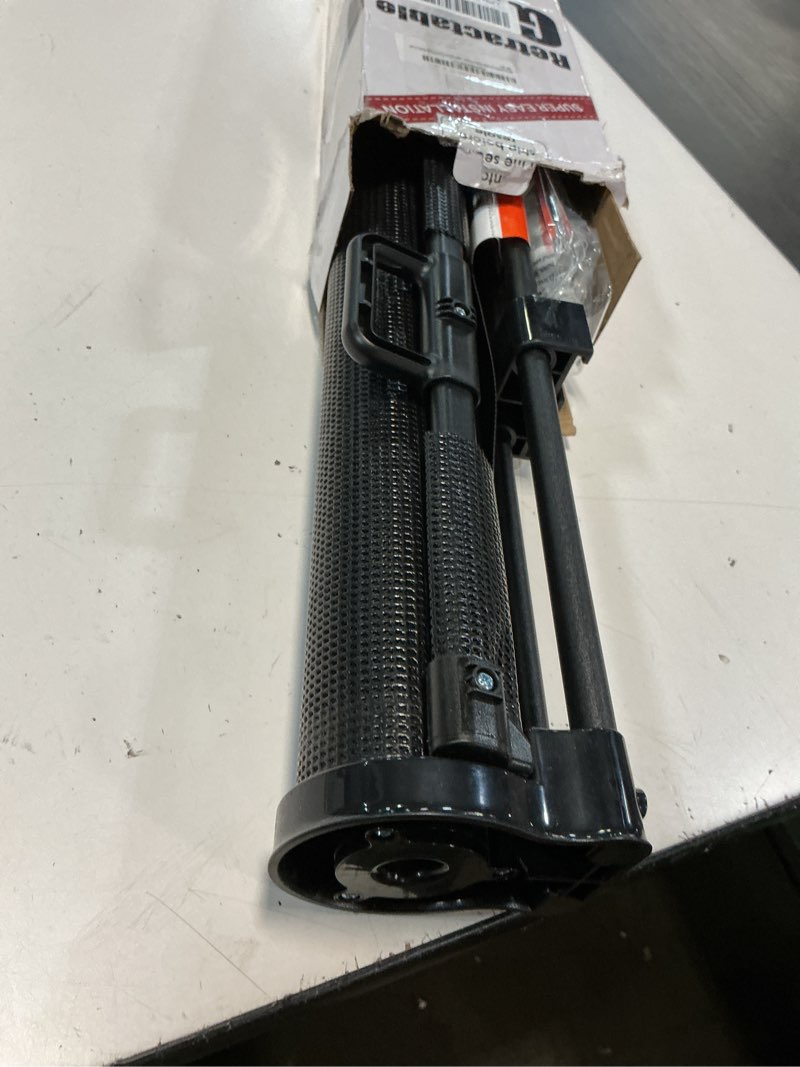 Condition photo showing Good Condition for reinforced 90 inch retractable baby gates extra wide baby gate with reinforced strips, 7.5ft long retractable dog gate for the house 33 inch tall extra long pet gates for wide openings, black black 33" tall x 90" wide? with reinforced strip?
