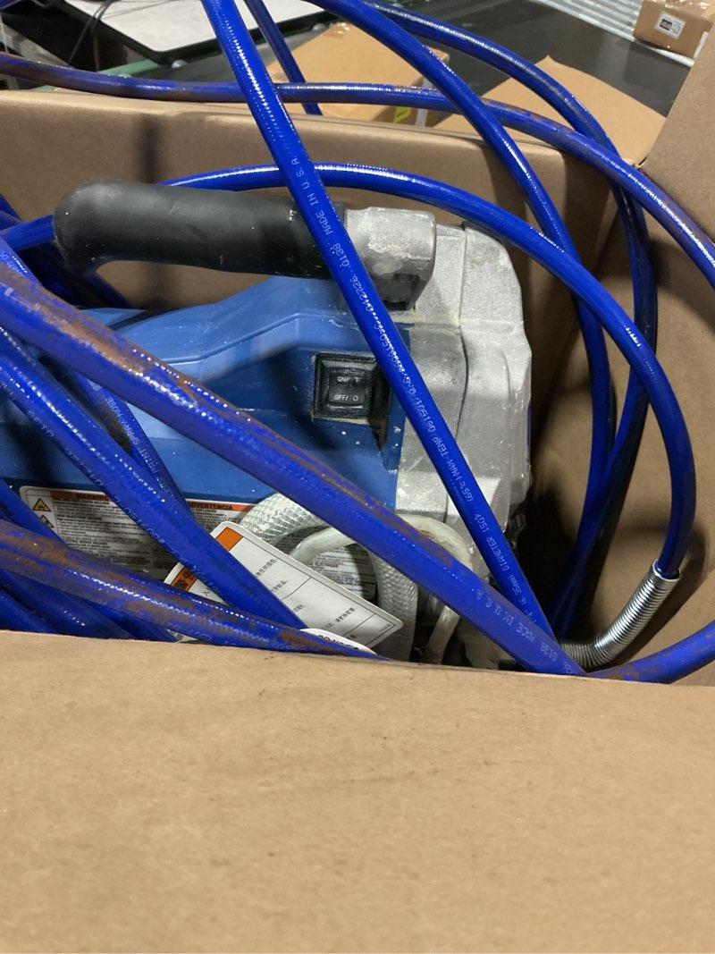 Condition photo showing New/Like New for graco magnum 3000 psi steel airless paint sprayer stand