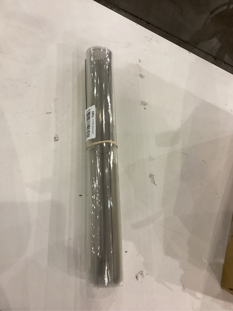 Condition photo showing Good Condition for 1.5mm Thick 48 x 20 Inch Clear Desk Mat Table Protector Tablecloth Cover Furniture Side Table PVC Plastic Table Top Protector for Coffee Table Writing Desk Dining Table Dresser Heavy Duty and Nonslip Clear Rectangle 1.5mm 20" x 48"