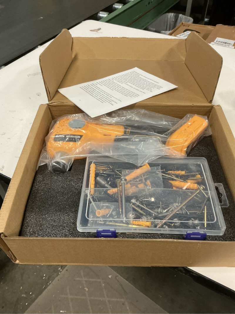 Condition photo showing Good Condition for Ecarke Cordless Palm Nailer Compatible with DeWalt 20V Battery (Tool Only) - 6000 IPM Brushless Auto Hammer with Magnetic Nail Guide & LED for Framing, Joist Hangers, Tight Spaces Yellow-compatible With Dewalt 20v Battery