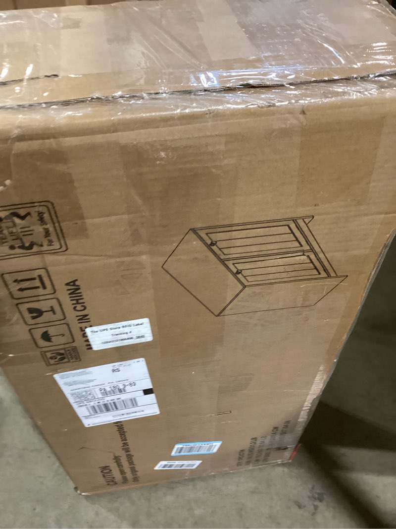 Condition photo showing Good Condition for Smart FENDEE Double Tilt Out Laundry Hamper Cabinet, 11.8 Gallon Hidden Trash Cabinets with 2 Basket