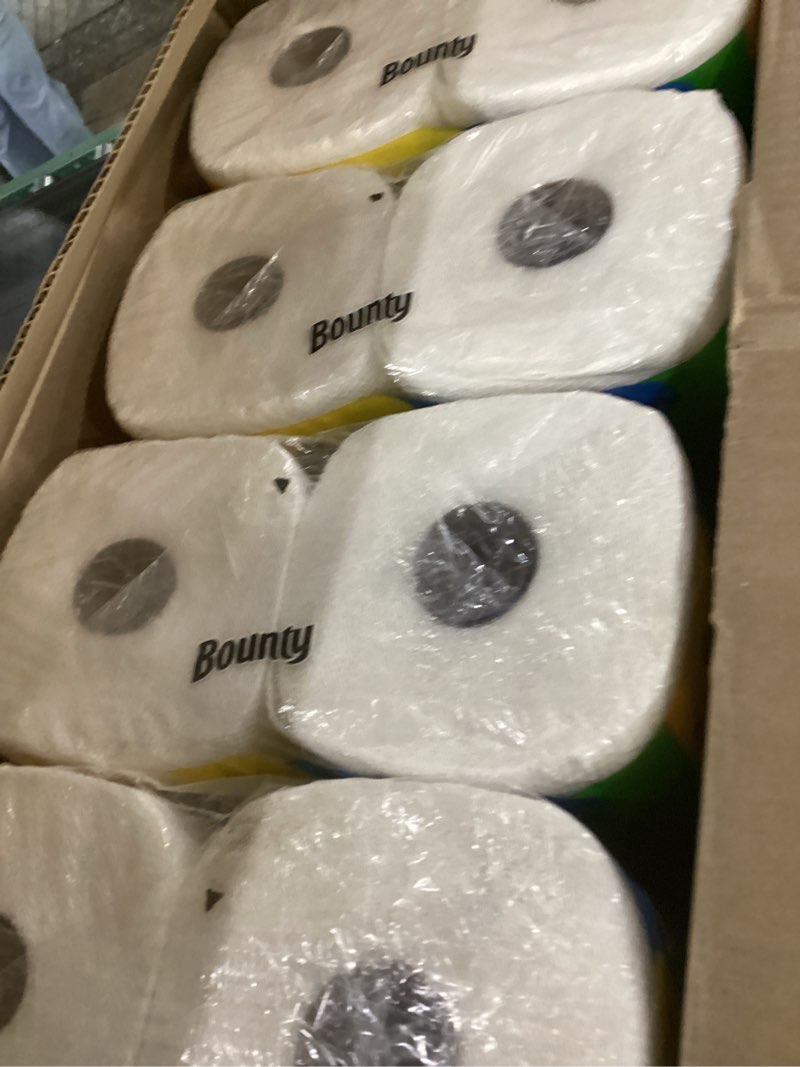 Condition photo showing New/Like New for Bounty Select-A-Size Paper Towels, White, Huge Roll, 2 Count x 8