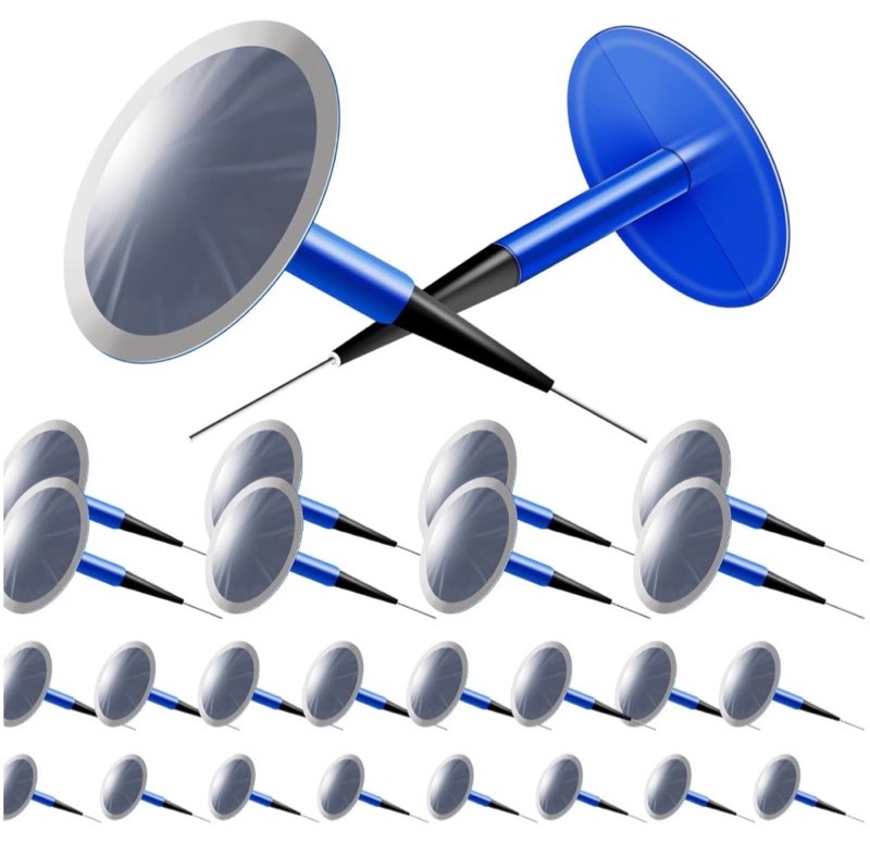 ZOSANY 33pcs Tire Patch Kit,Tire Repair Kit Mushroom Plug,Rubber Puncture Tire Repair Plugs Heavy Du