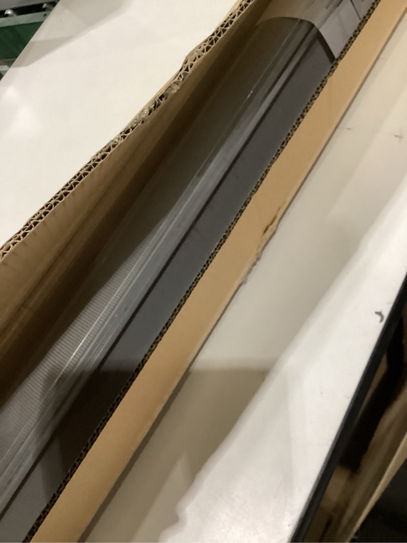 Condition photo showing New/Like New for myshade cordless zebra blinds with free-stop function - dual layer light filtering & privacy sheer shades for day and night - easy install window shades for home, living room, 40" w x 64" h,grey grey 40" w x 64" h