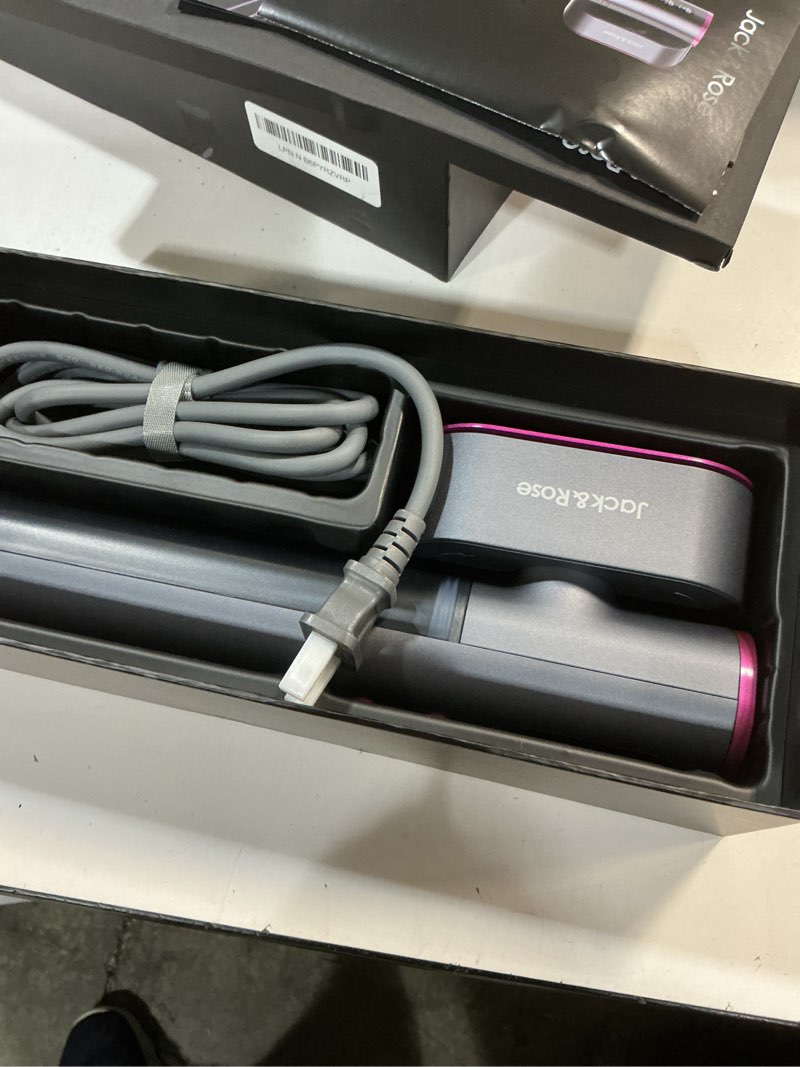 Condition photo showing New/Like New for Jack ? Rose Travel Steamer for Clothes,100-220V Portable Iron,15s Heat Up,Steamer ? Iron 2 In 1, Travel Size,Large Ceramic Heat Panel,for Global and Europe Purple