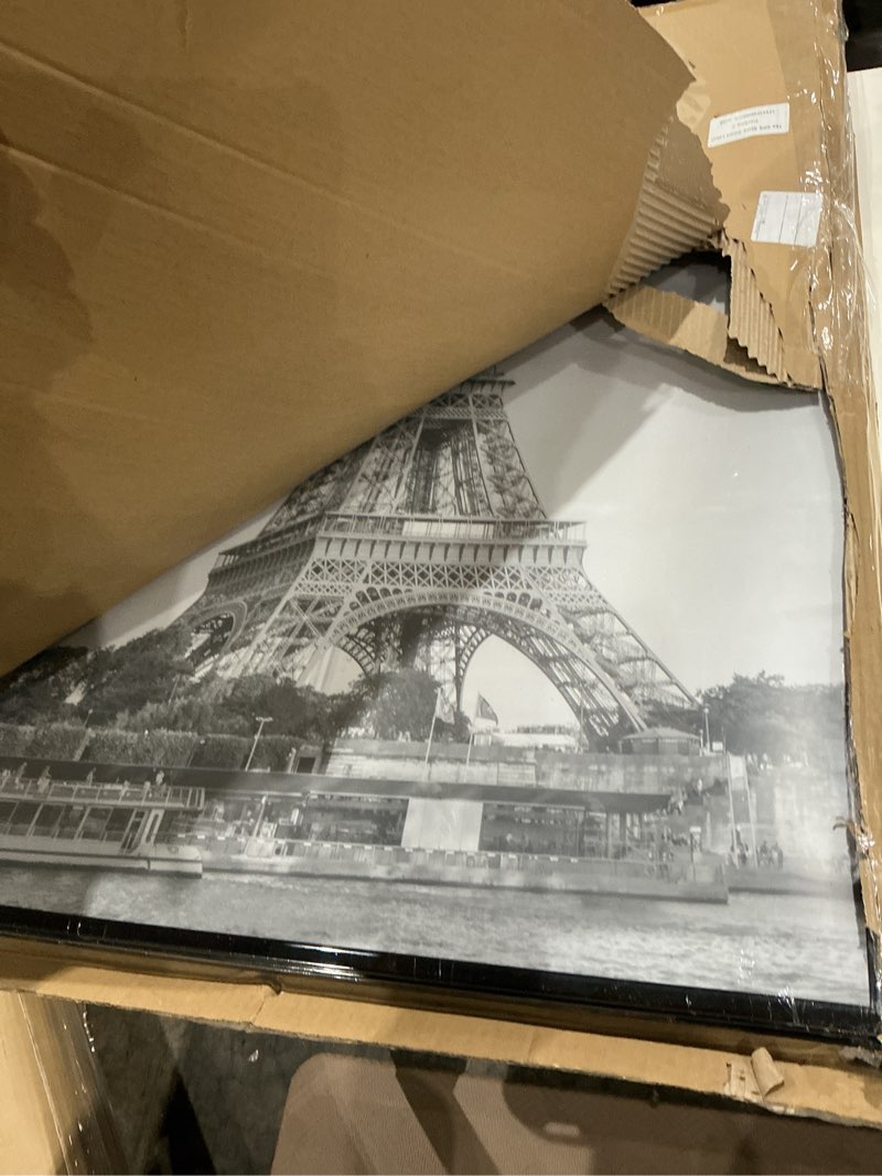 Condition photo showing Good Condition for upsimples 24x36 poster frame, easy slide-in assembly, black, 3 pack | gallery wall 24 x 36 picture frames set for family, wedding, christmas, easy to change photos