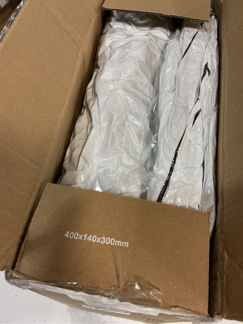 Condition photo showing Good Condition for premium hybrid goose feather down pillows queen size set of 2 with 100% organic cotton cover, hotel collection bed pillows for sleeping, white fluffy soft gusseted pillows (18"x28"+2" gusset) white queen (pack of 2)