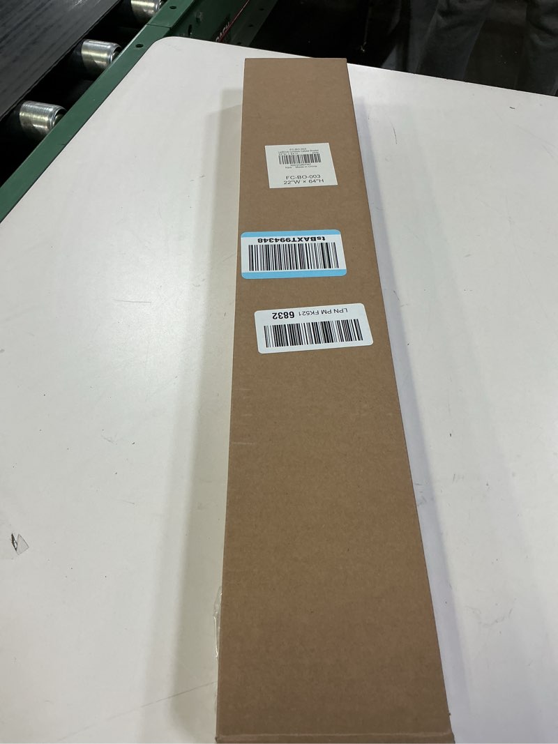 Condition photo showing New/Like New for LazBlinds Cordless Cellular Shades, Blackout Privacy Honeycomb Shades for Home, Thermal Insulation Noise Reduction Blinds for Windows, 22'' W x 64'' H, White Blackout-white 22'' W x 64'' H