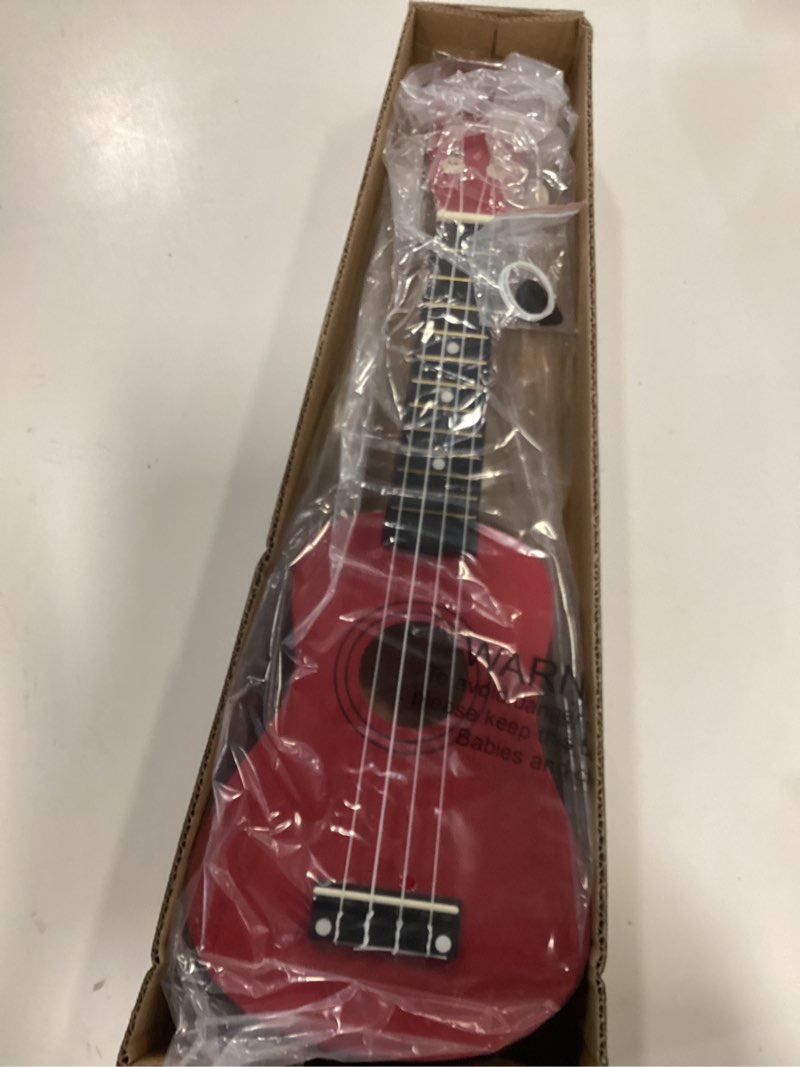 Condition photo showing Good Condition for 21 Inch Wooden Kids Toddler Child Children Acoustic Guitar Musical Instruments Ideal for 3-9 Year Old Boys Girls Gifts (Red)