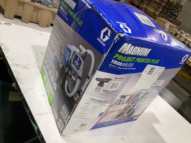 Condition photo showing As Is for magnum project painter plus stand paint sprayer