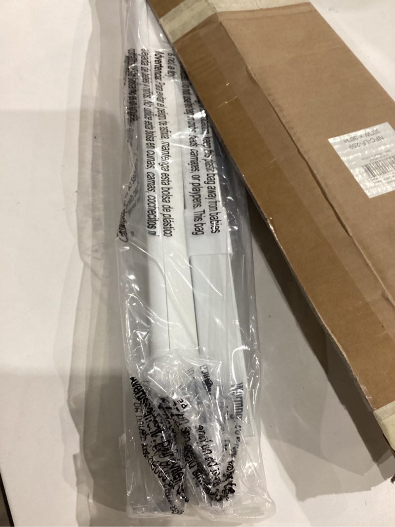 Condition photo showing Good Condition for lazblinds cordless cellular shades, no tools no drill light filtering honeycomb shades pleated blinds for windows, 30'' w x 36'' h, white light filtering-white 30'' w x 36'' h
