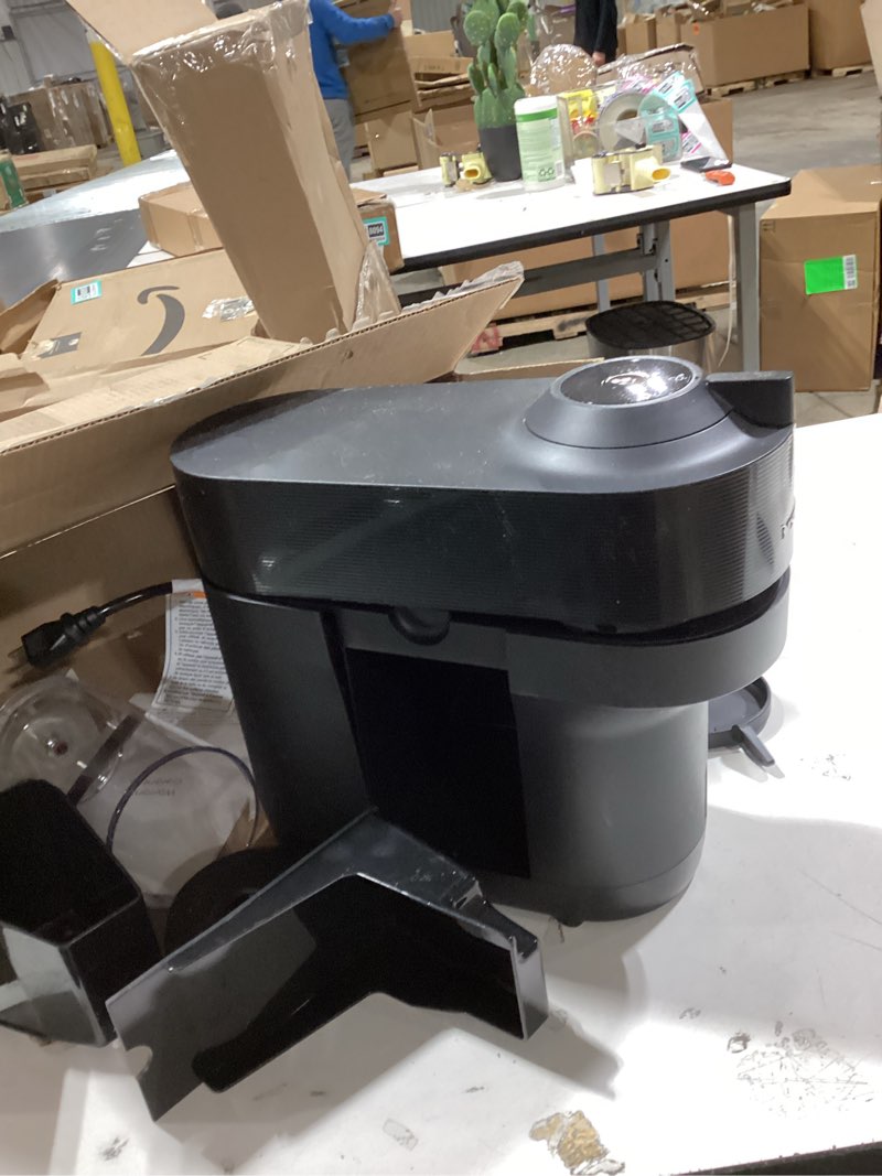Condition photo showing As Is for Nespresso Vertuo Pop+ Coffee Maker and Espresso Machine, Licorice Black