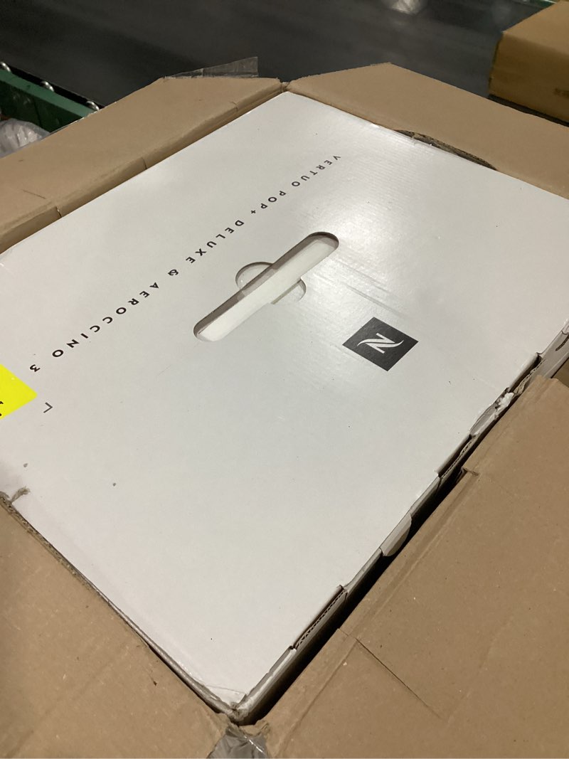 Condition photo showing New/Like New for Nespresso Vertuo Pop+ Deluxe Coffee and Espresso Maker by Breville with Milk Frother, Titan Machine + Milk Frother Titan