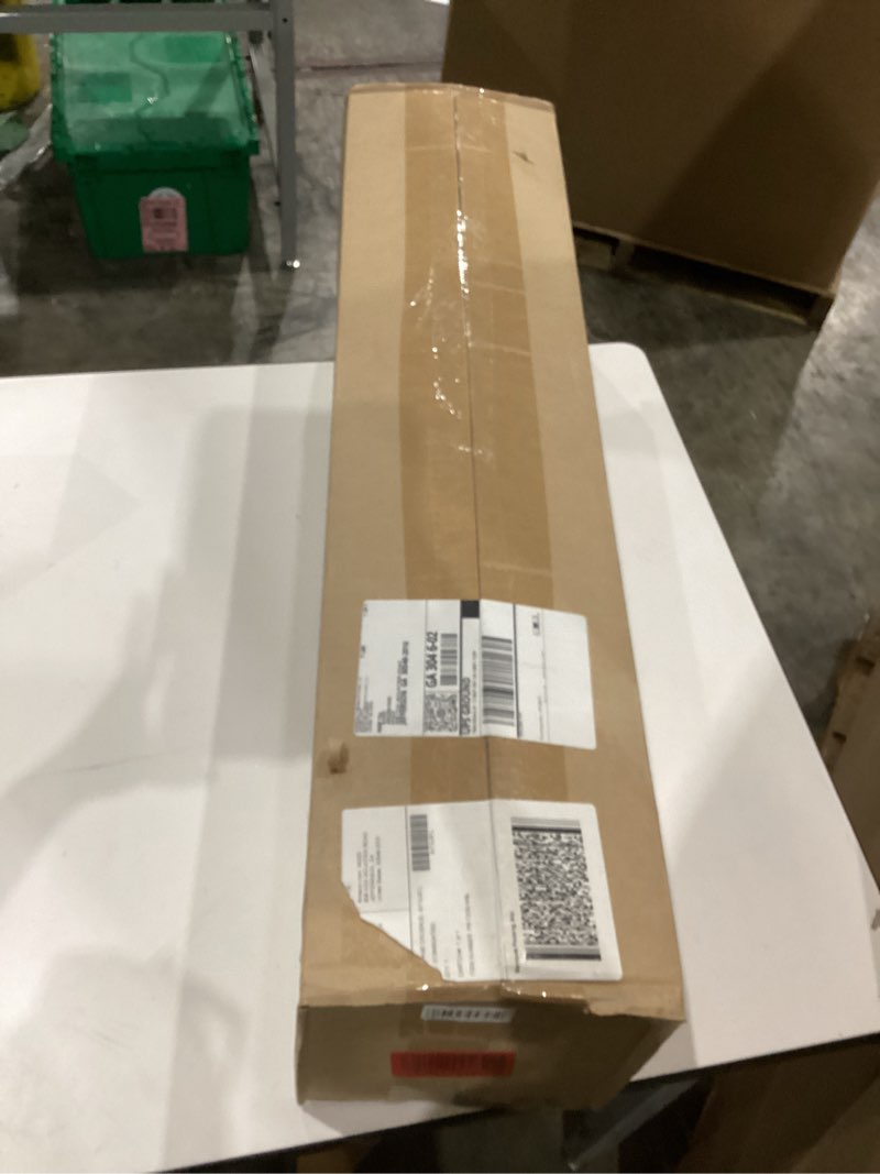 Condition photo showing As Is for Que New Collection 4 Tier Ladder Towel Bar with Dotted Accents Fire Engine Red 36 Inch