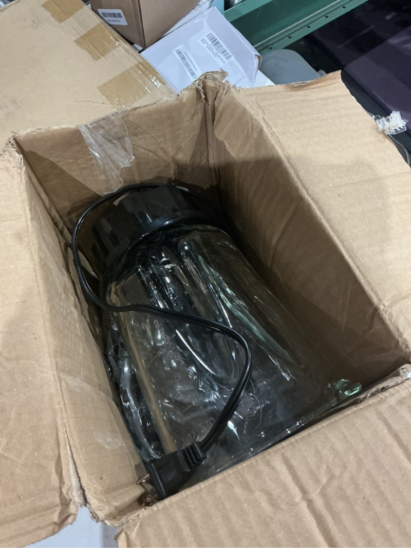Condition photo showing As Is for hamilton beach power elite wave action blender for smoothies, 40 oz glass jar, 12 functions including puree, crush ice, 700 watts - black (58148a) black 40 oz. glass jar