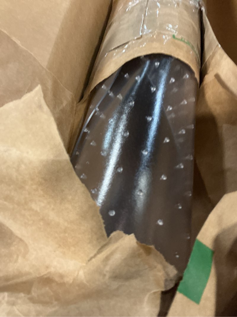 Condition photo showing New/Like New for Office Chair Mat for Carpet: 36"x36" Computer Desk Floor Mat - PVC Plastic Rug Carpet Protector Mats for Gaming Chair Under Desk Pad for Rolling Chair 36" x 36"