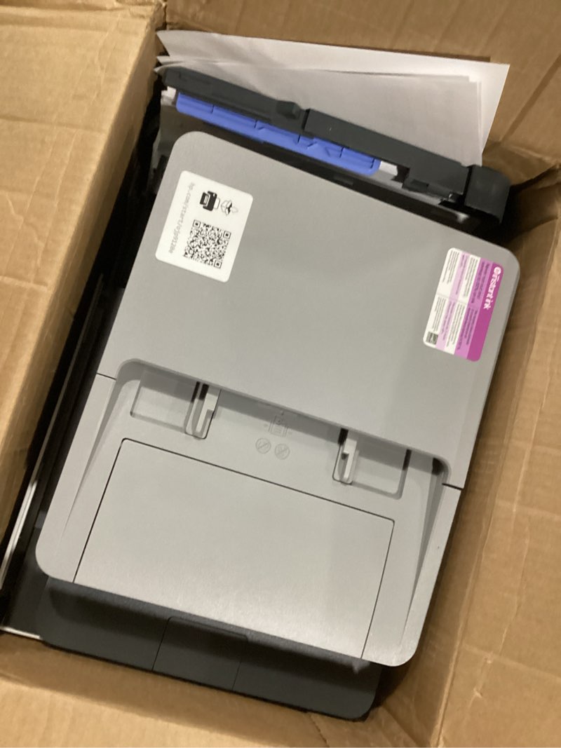 Condition photo showing As Is for hp officejet pro 9125e wireless all-in-one color inkjet printer, print, scan, copy, fax, adf, duplex printing best-for-office, 3 month instant ink trial included, ai-enabled (403x0a)