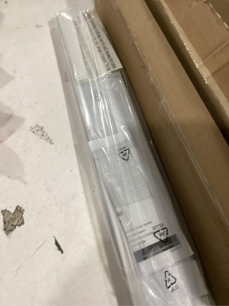 Condition photo showing Good Condition for no drill no tools cellular shades top down bottom up honeycomb shades blackout blinds for indoor windows cordless easy to install window shades for home, light filtering white, custom size white l 0 customized size